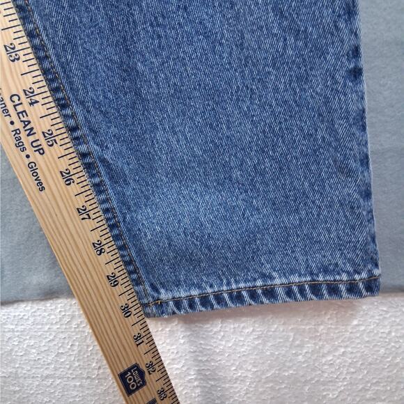 Eddie Bauer Mom Blue Jeans Women's 12 100% Cotton Hi-Rise Denim Vintage - Picture 11 of 13